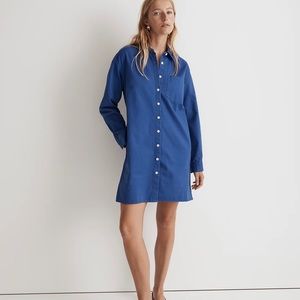 Madewell NWT Mini Shirtdress